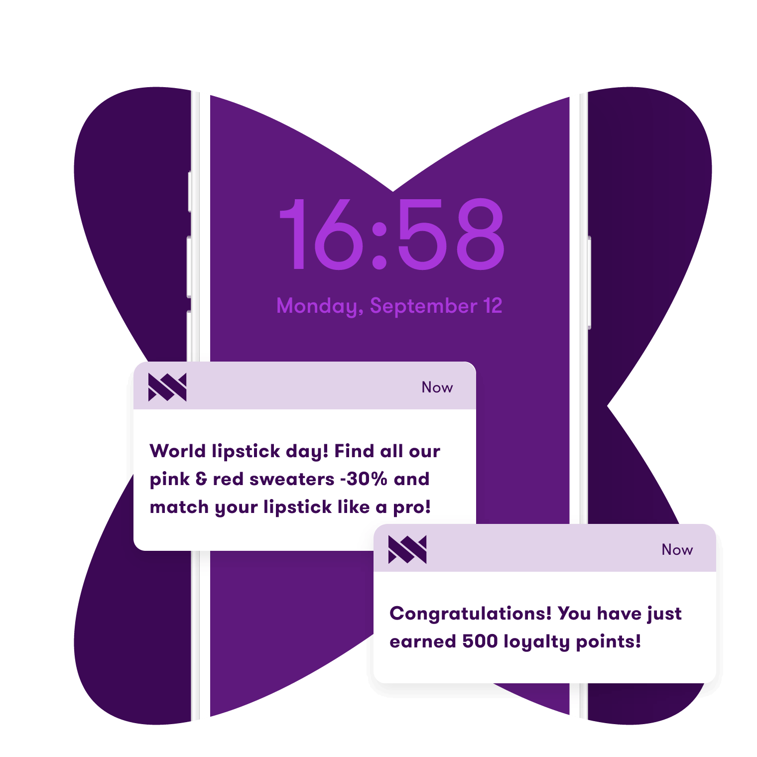 Mobile wallet push notifications